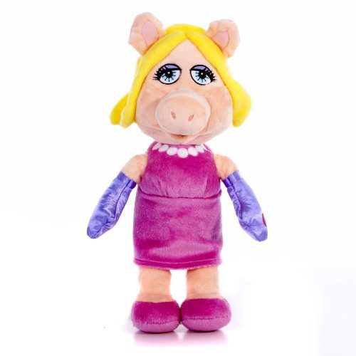 Disney Muppets Flopsies Miss Piggy - Peluche de Piggy (25,4 cm)